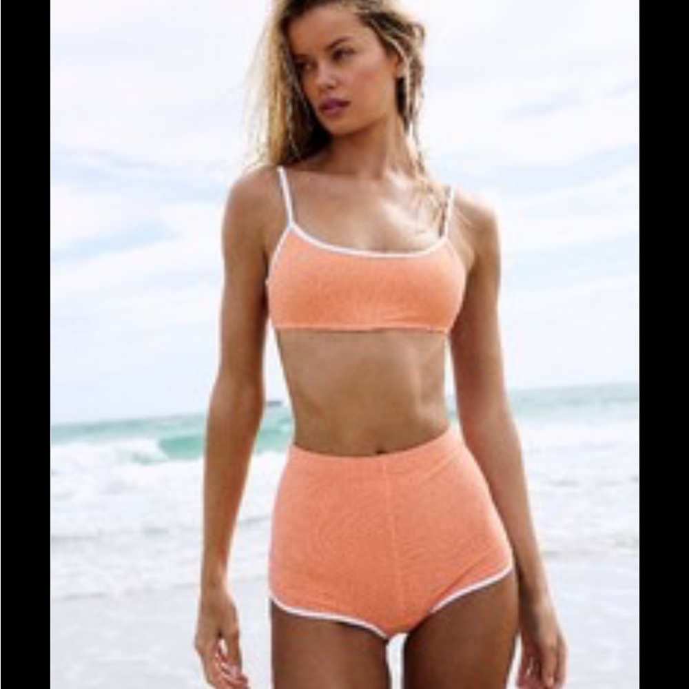 FP Movement Gnash Toweling Shorts Peach XL MSRP $110 NWT - Picture 3 of 10